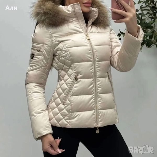 Зимно яке с естествен пух, снимка 1