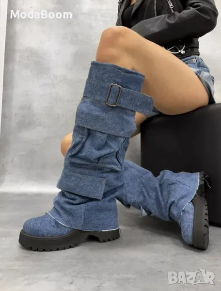 Ботуши на платформа, снимка 1