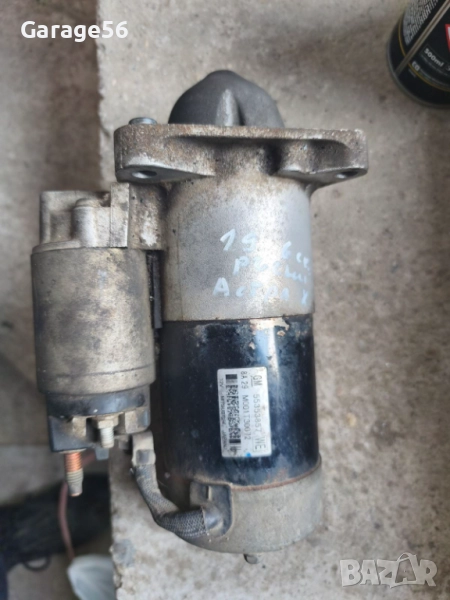 Стартер за Opel Astra H/Zafira B 1.9 ръчни скорости -Mitsubishi , снимка 1