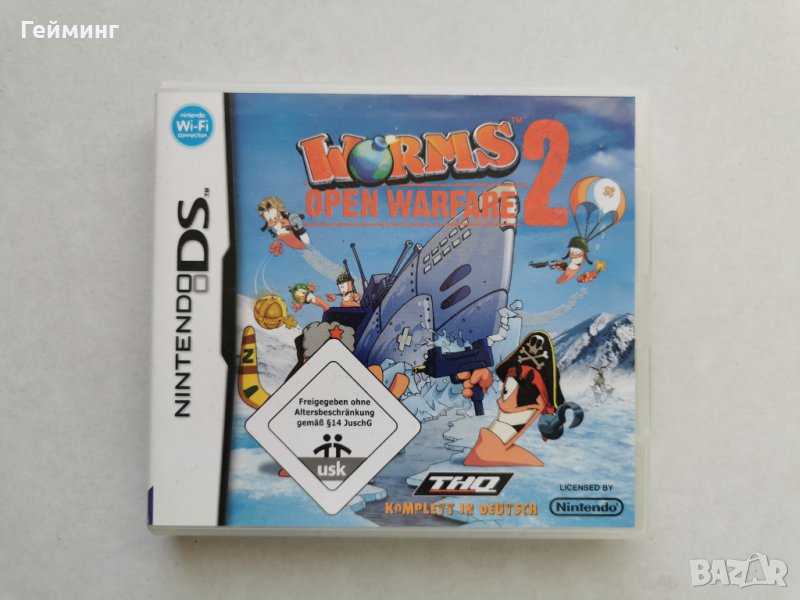 Worms - Nintendo DS, DS Lite, снимка 1