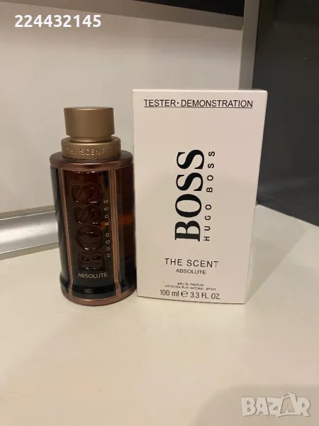 Boss The Scent Absolute EDP 100ml за Мъже Tester , снимка 1
