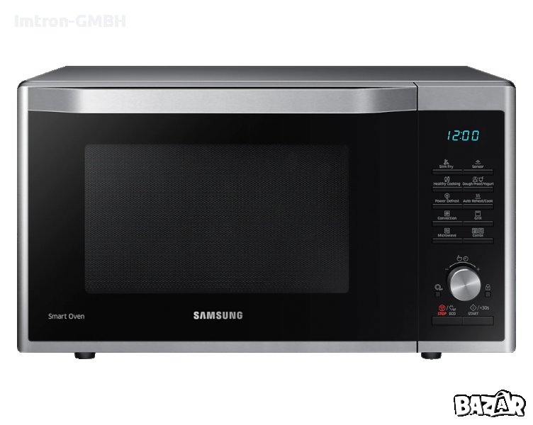  Микровълнова фурна Samsung MC32J7055CTК Конвекция MWO със SlimFry, 32L  неръждаема стомана, снимка 1