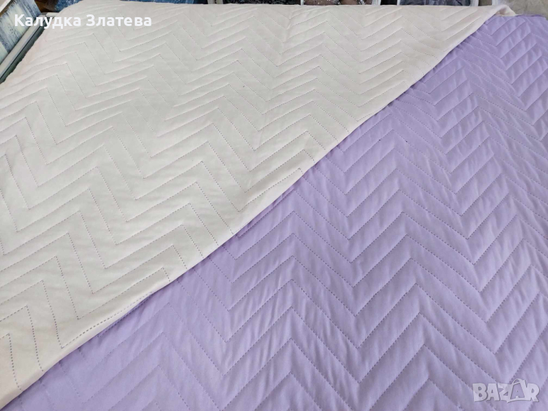 Двулицеви капитонирани шалтета , снимка 1