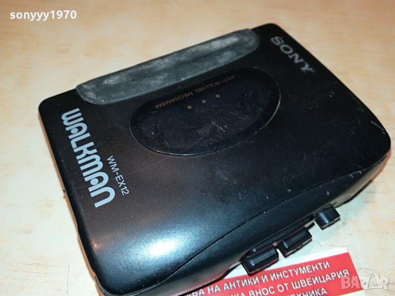 sony wm-ex12 walkman-внос germany 0303222004, снимка 1