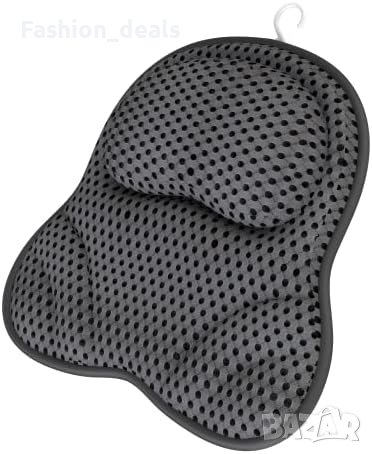 Нова Луксозна сива възглавница за вана/Ултра бързо съхнене, снимка 1