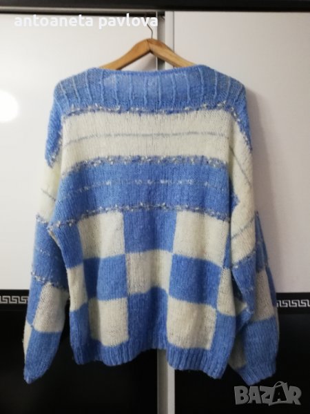 Дамски плетен пуловер, снимка 1