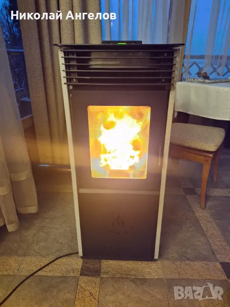 Пелетна камина, снимка 1