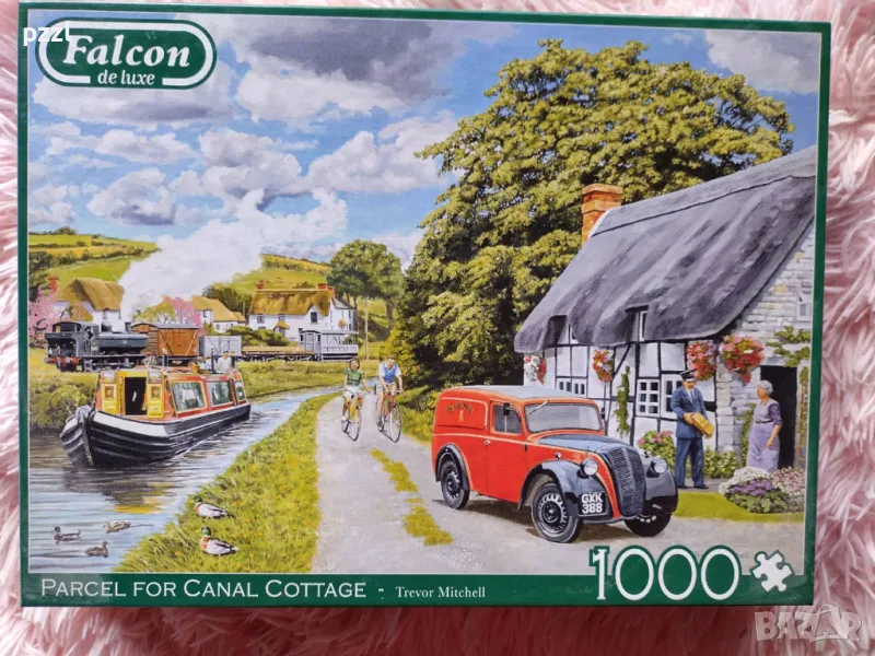 Пъзел "Parcel for canal cottage" Nostalgia Falcon 1000 части, снимка 1