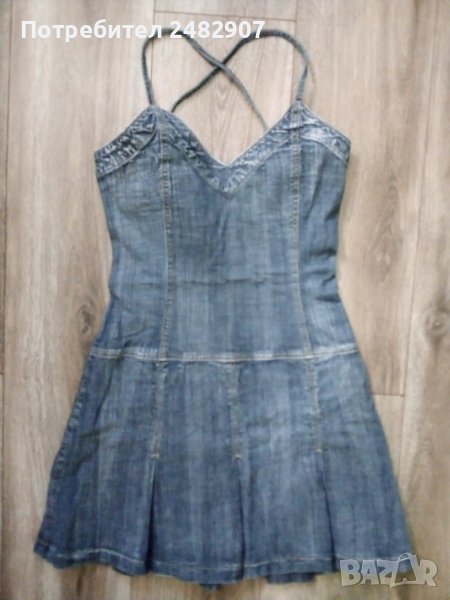 Дамска дънкова рокля, снимка 1
