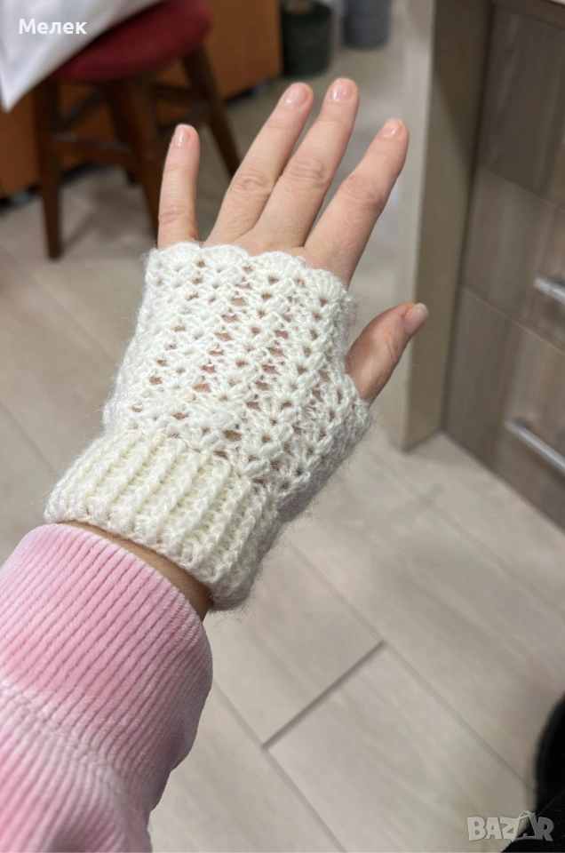 Ръкавици ръчно изплетени , снимка 1