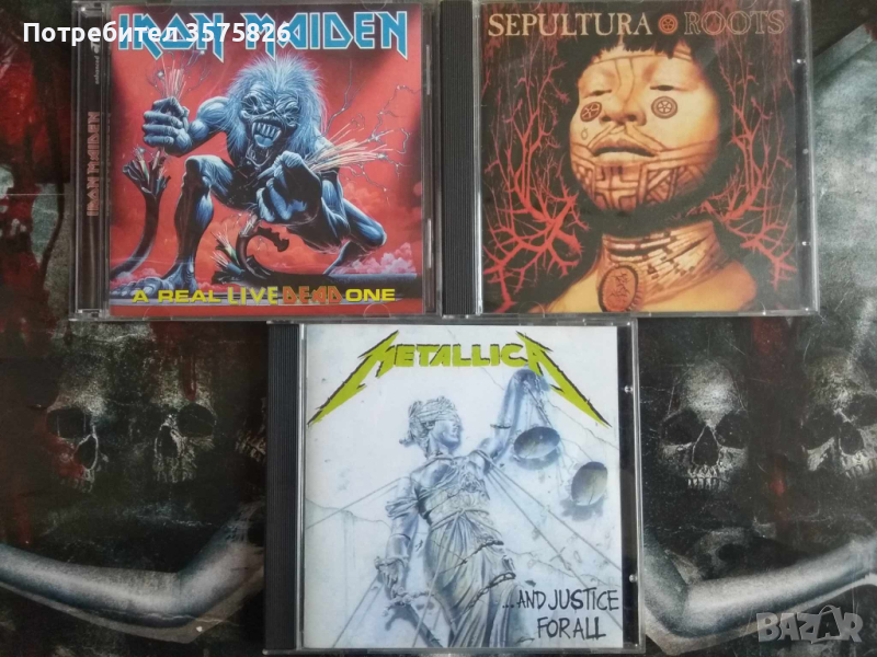 Iron Maiden , Sepultura Metallica., снимка 1