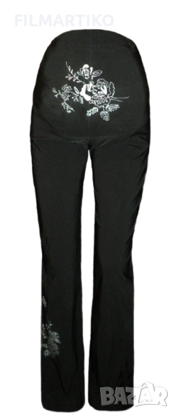 Ръчно изрисуван панталон за бременни, снимка 1