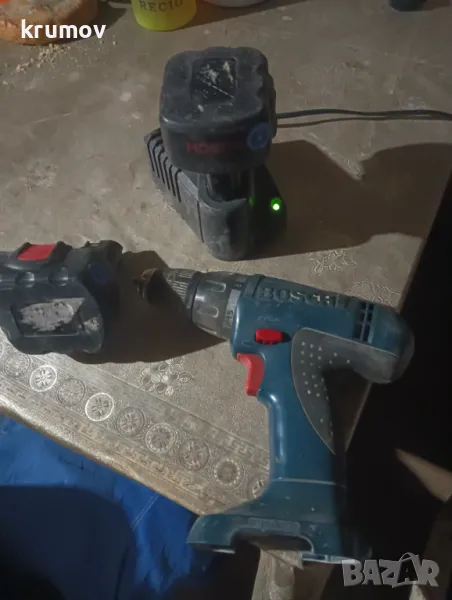 Бош акумулаторен винтоверт , снимка 1