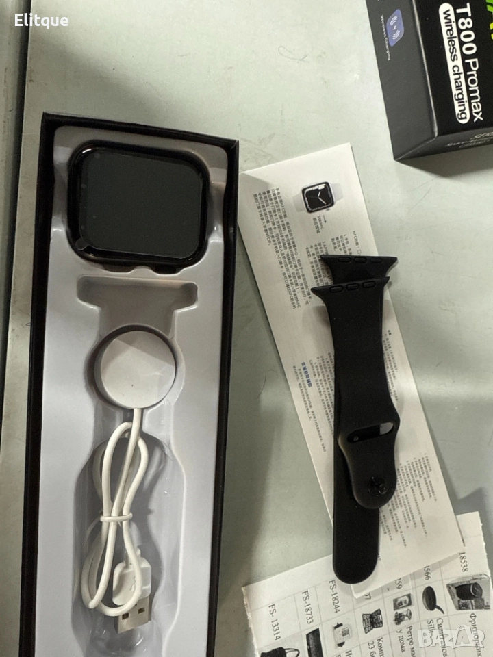 Смарт часовник Watch 8 T800 Pro Max 1,99 Голям екран, снимка 1