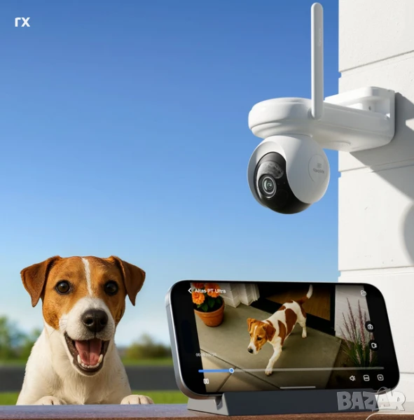Reolink Altas PT Ultra камера с батерия 20000mah, снимка 1