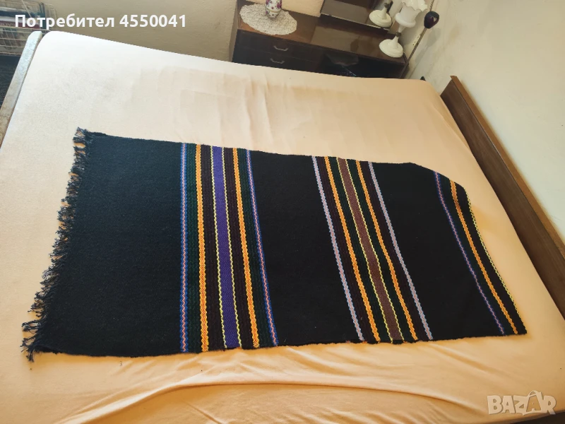 Лъкатушки/пътека с размер 2.90 на 0,75 от соца, снимка 1