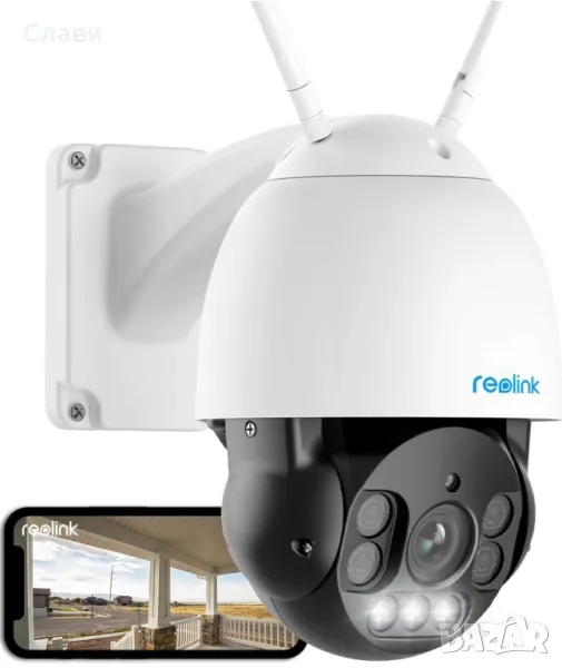 Reolink RLC-523WA Speed Dome IP WiFi PTZ камера за наблюдение, 5 MP, IR 60 m, цветно през нощта 60 m, снимка 1