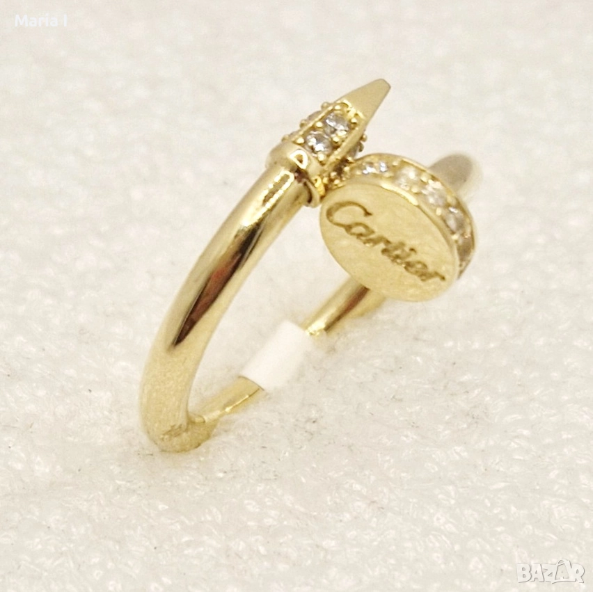 Златни пръстени Пирон, снимка 1