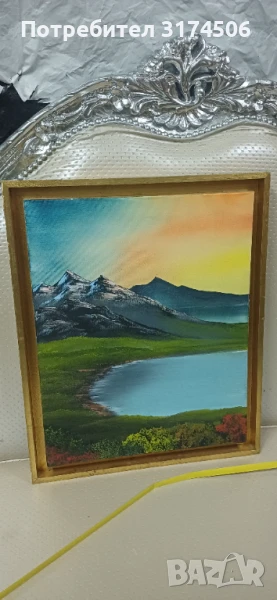 Картина рисувана на платно , снимка 1