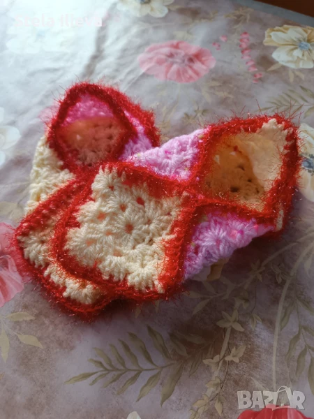 Ръчно плетени терлици, снимка 1