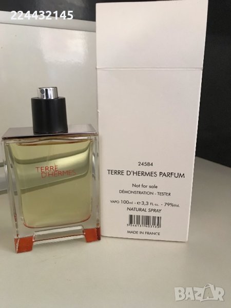 Hermes terre d'hermes pure Parfum 100ml EDP , снимка 1