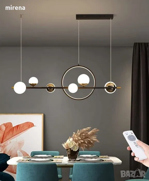 Дизайнерско LED осветително тяло, висящо ЛЕД висящи лампи, модерни, снимка 1