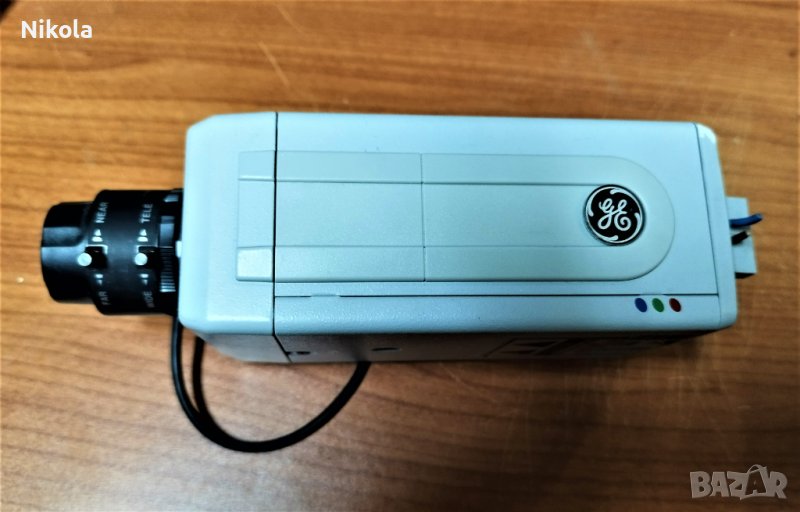 Камера за наблюдение, GE Security KTC-815CP и обектив Fujinon YV2.7X2.9LA-SA2L , снимка 1