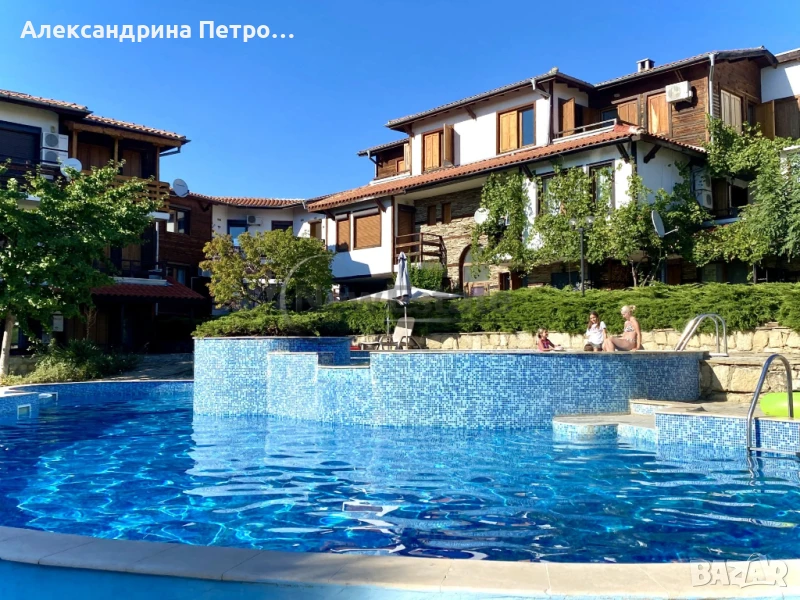 Луксозен мезонет с две спални във вилна зона Кошарица, Слънчев бряг, снимка 1