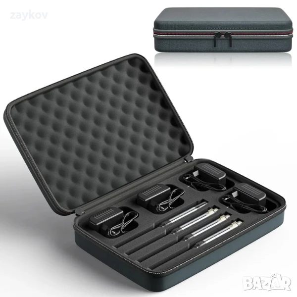 Безжичен DMX контролер UKing с кутии, безжичен DMX512 предавател/приемник

, снимка 1