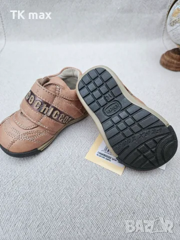 👟 НОВИ КОЖЕНИ ОБУВКИ CHICCO – ПЪРВИ СТЪПКИ, №18, снимка 4 - Детски боти и ботуши - 55767947