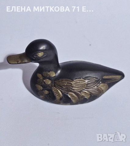 Семейство патици от месинг, снимка 6 - Антикварни и старинни предмети - 52894133