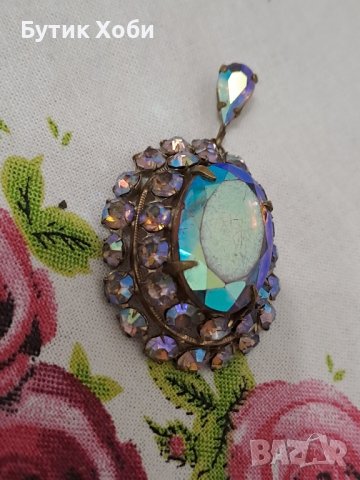 Винтидж медальон , Чехословакия , снимка 2 - Антикварни и старинни предмети - 41647458