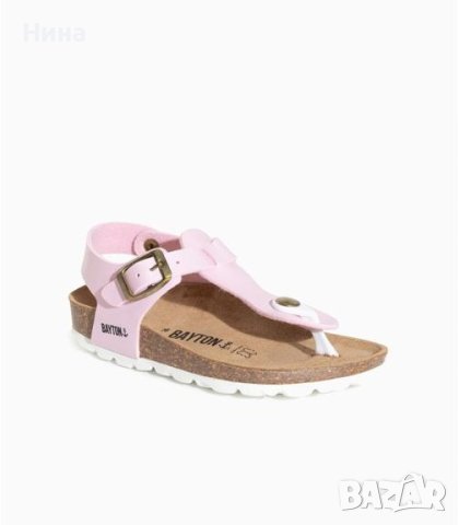 Bayton сандали в розов цвят, снимка 2 - Детски сандали и чехли - 41385496