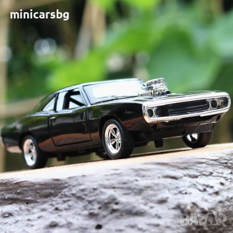 Метални колички: 1970 Dodge Charger R/T Muscle (Fast & Furious), снимка 3 - Колекции - 50469826
