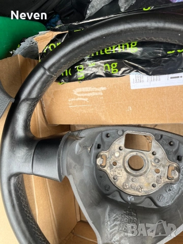 Кожен волан Пасат б6, Голф 5, снимка 5 - Части - 53556874