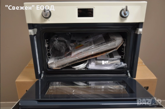 Конвектомат на пара SMEG SF4920VCP1, Victoria Line, С пара, 45 см, снимка 4 - Печки, фурни - 51970287