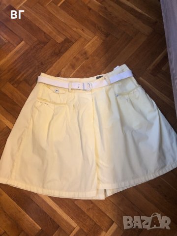 G star жълта лятна пола 29 размер отлична-25 лв, снимка 2 - Поли - 41317788