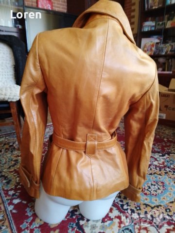 Дамско яке от естествена кожа , снимка 6 - Якета - 39571327