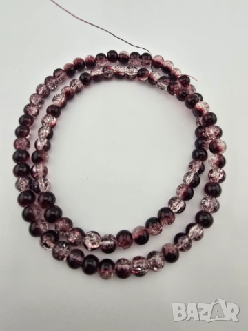 Стъклени Мъниста за Бижута 10мм 8мм 6 мм 4мм J213, снимка 4 - Други - 52480004