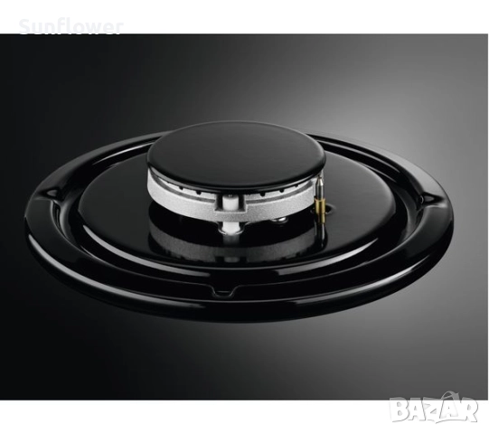 Zanussi черен стъклокерамичен газов плот за вграждане , снимка 15 - Печки, фурни - 51458571