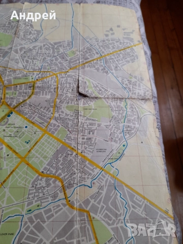 Стара карта,План указател София #2, снимка 5 - Други - 51634109