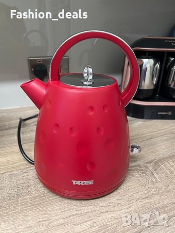 Нова T4TEC Британски Чайник Кана за бързо кипене Домакинство, снимка 4 - Други стоки за дома - 41742561