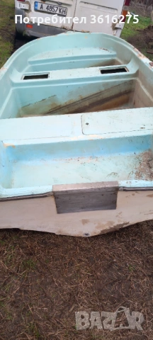 ПРОДАВАМ СТЕГНАТА СТЪКЛОПЛАСТОВА ЛОДКА +Извънбордов двигател 20к.с. , снимка 3 - Воден транспорт - 53568758