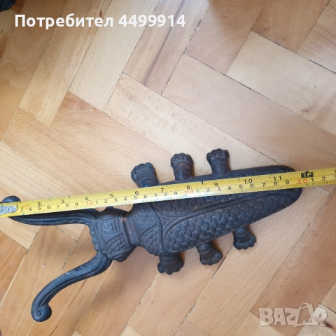 Стара чугунена събувалка, снимка 5 - Антикварни и старинни предмети - 51635425