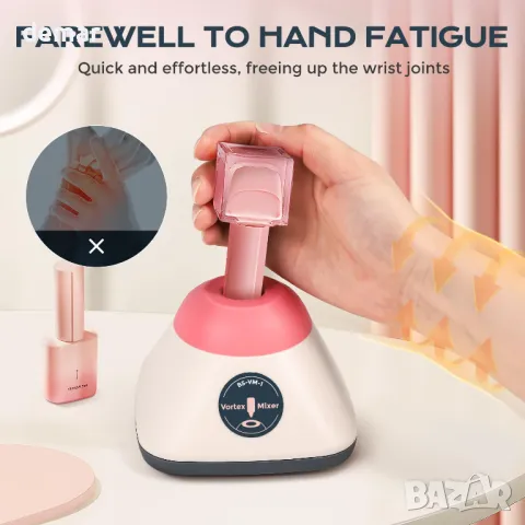 Лабораторен миксер Bonvoisin Mini Vortex 3500 об/мин, активиране с докосване, бързо смесване 50 мл, снимка 6 - Други стоки за дома - 49903461