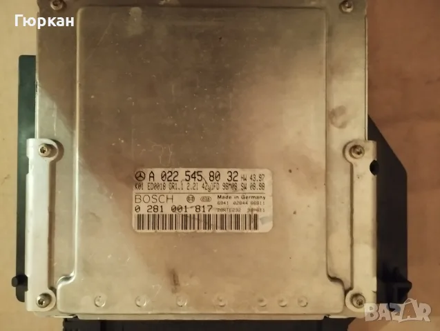 Компютри за Mercedes Bosch 0 281 001 817 