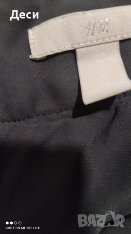 РАЗПРОДАЖБА-черна пола с коланче на H&M, снимка 8 - Поли - 41387056