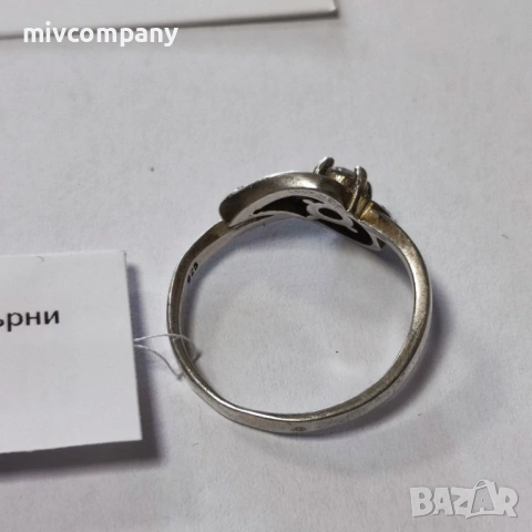 Сребърен пръстен 2.22гр., снимка 4 - Пръстени - 53087778
