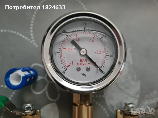 НОВА Вакуумна камера неръждаема стом, 5 галона / 18 л Ф=28см H=30см, снимка 6 - Други машини и части - 48959777