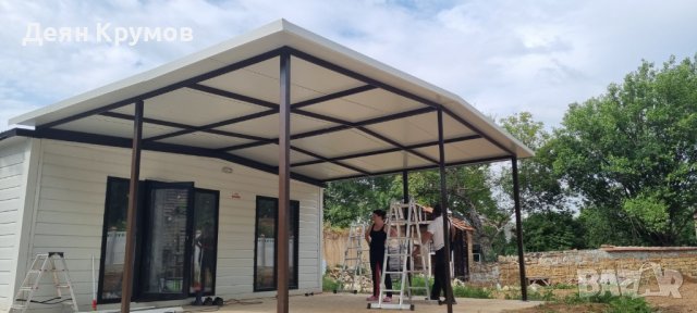 Навеси ,козирки,гаражи и др, снимка 3 - Други ремонти - 19064027